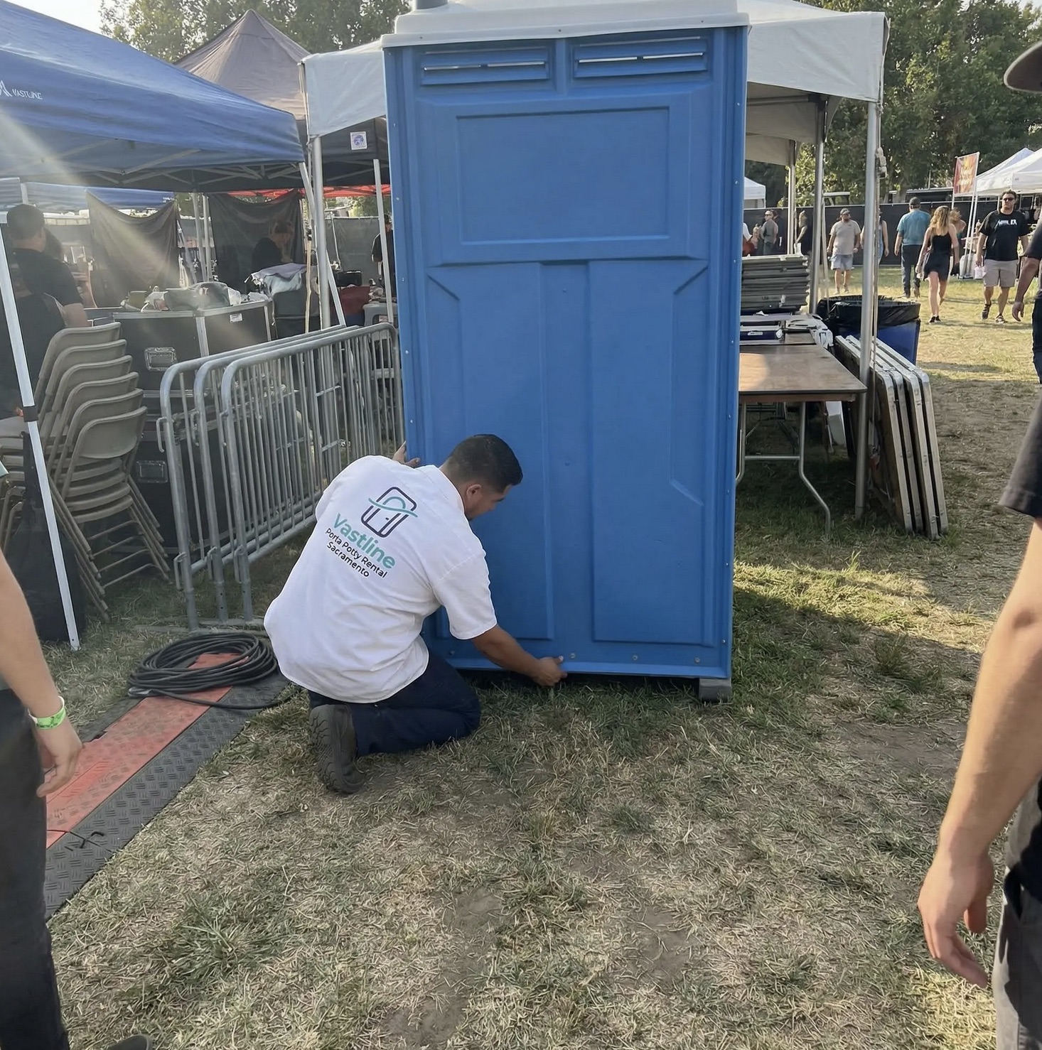 Deluxe Portable Restroom Rental Sacramento